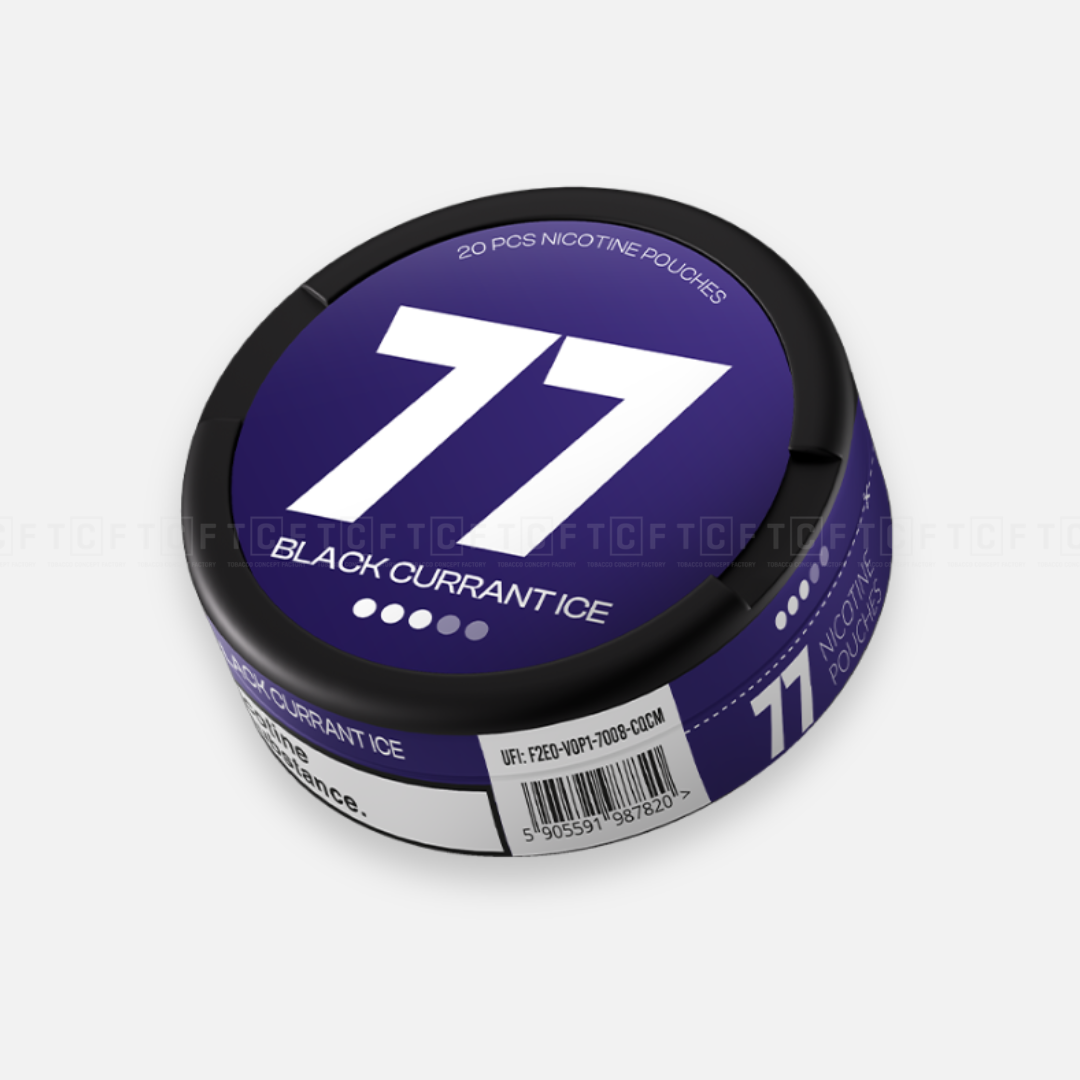 Woreczki nikotynowe 77 16mg/g Black Currant Ice